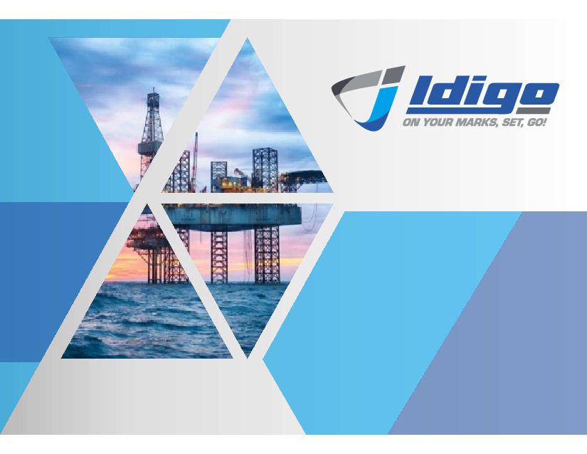 Idigo Brochure, front page image